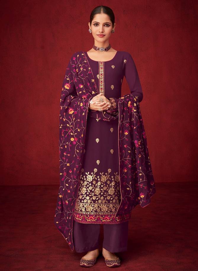 GULKAYRA SAAYRA Heavy Festive Wear Georgette Designer Salwar Suit Collection